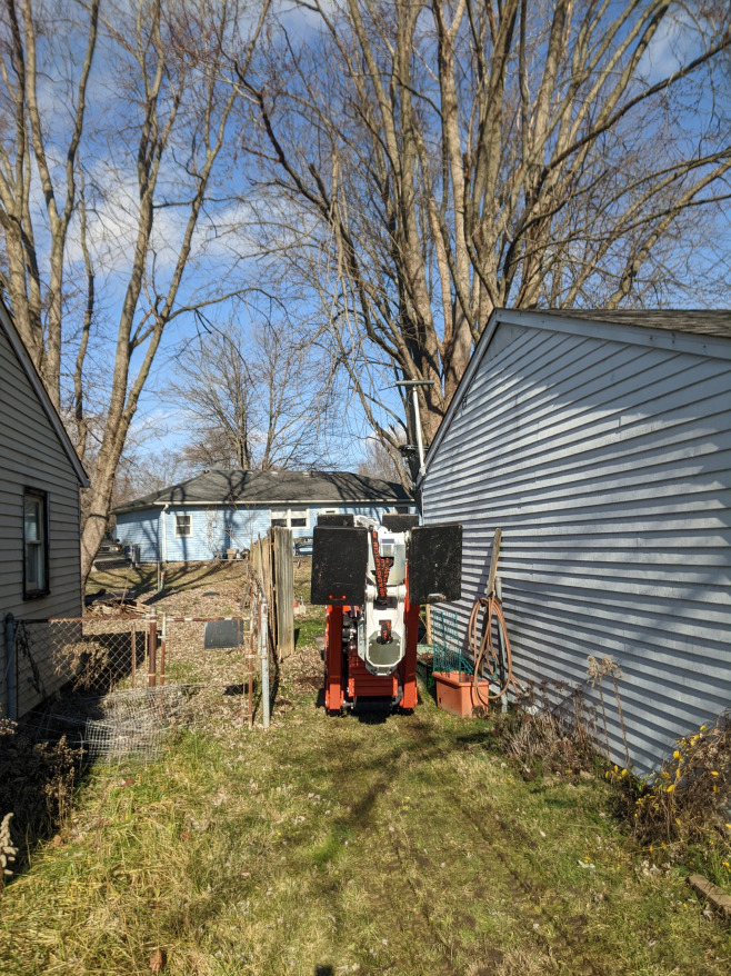 Small back yard hope indiana