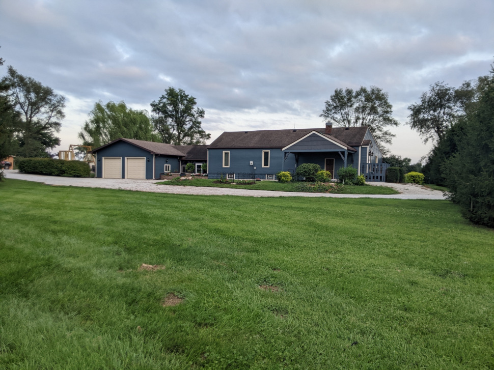 Tree removed landscape improved